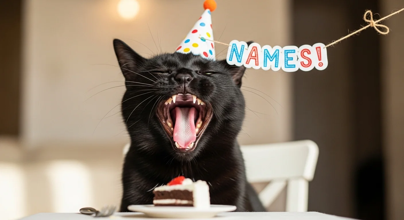 Classic Black Cat Names