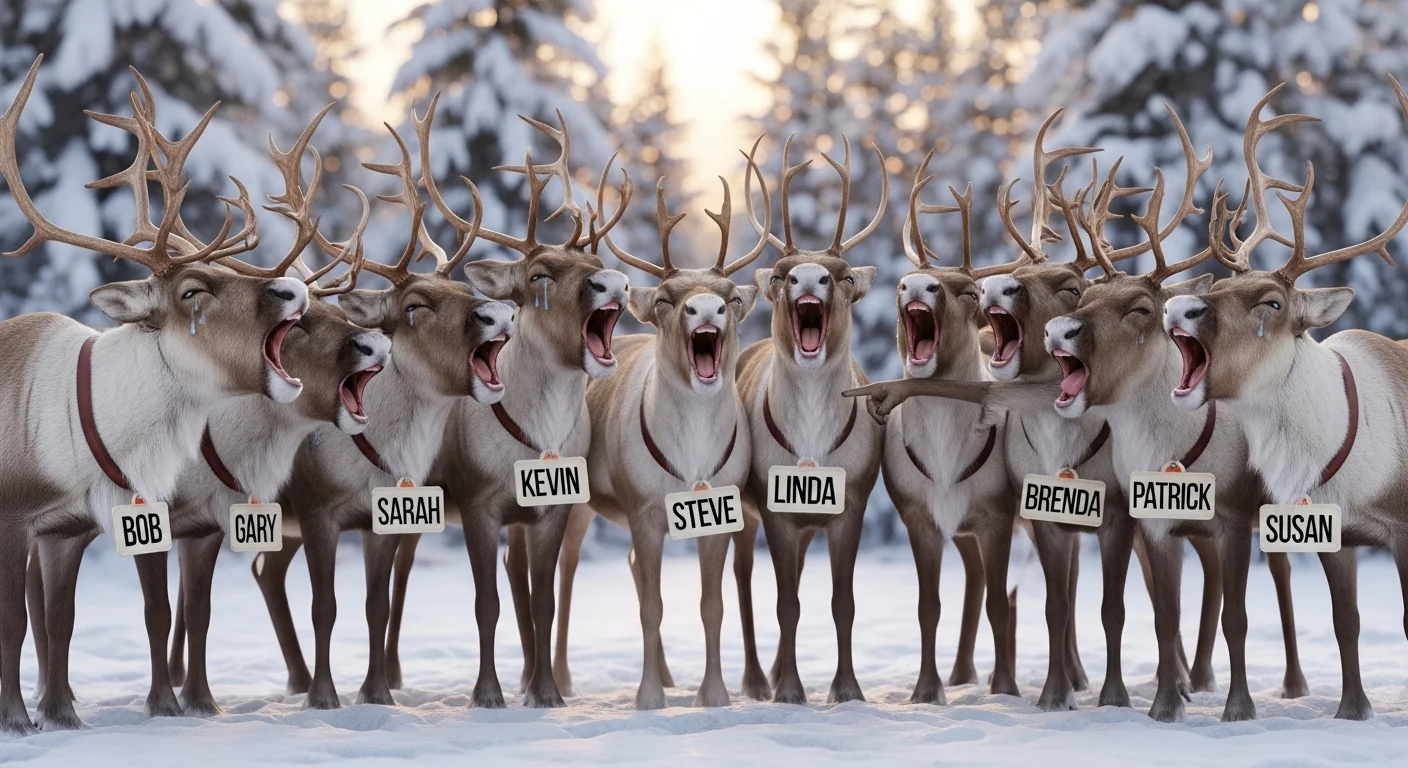 Pop Culture Reindeer Names