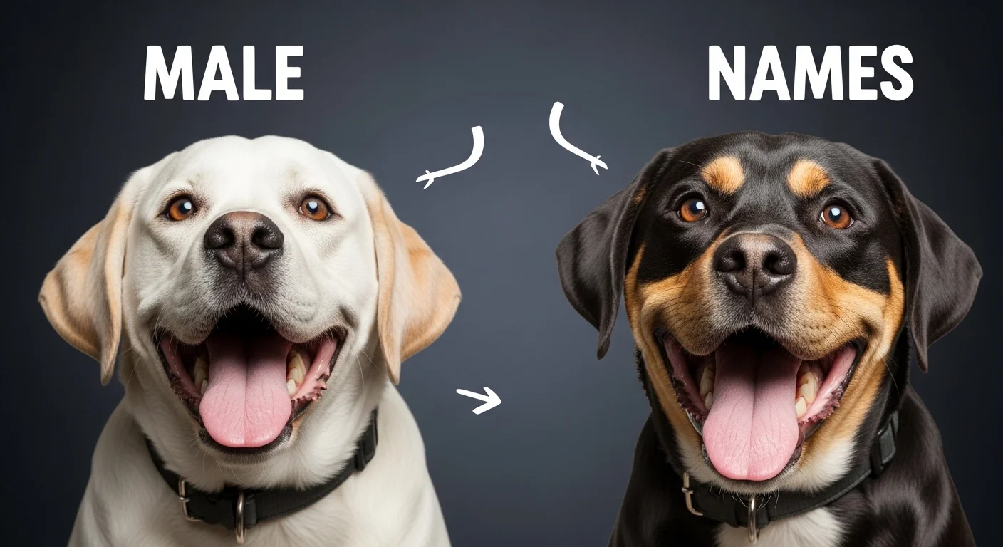 Popular Male Dog Names