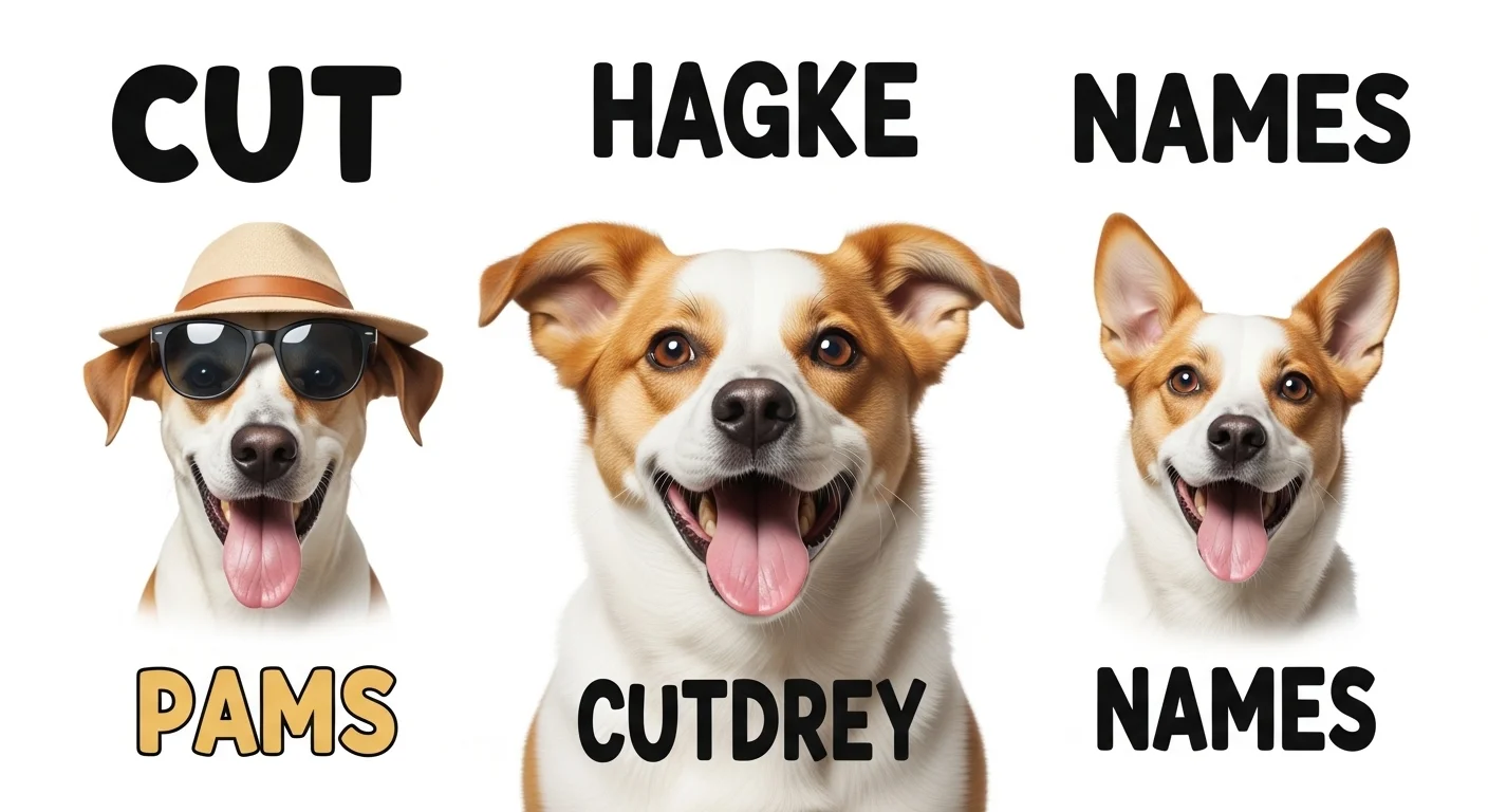 Unique & Quirky Dog Names