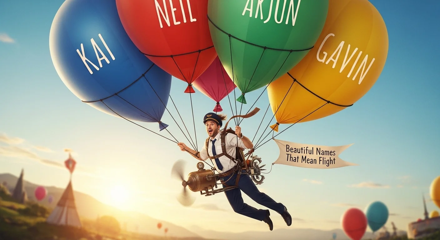 Beautiful names that mean flight male