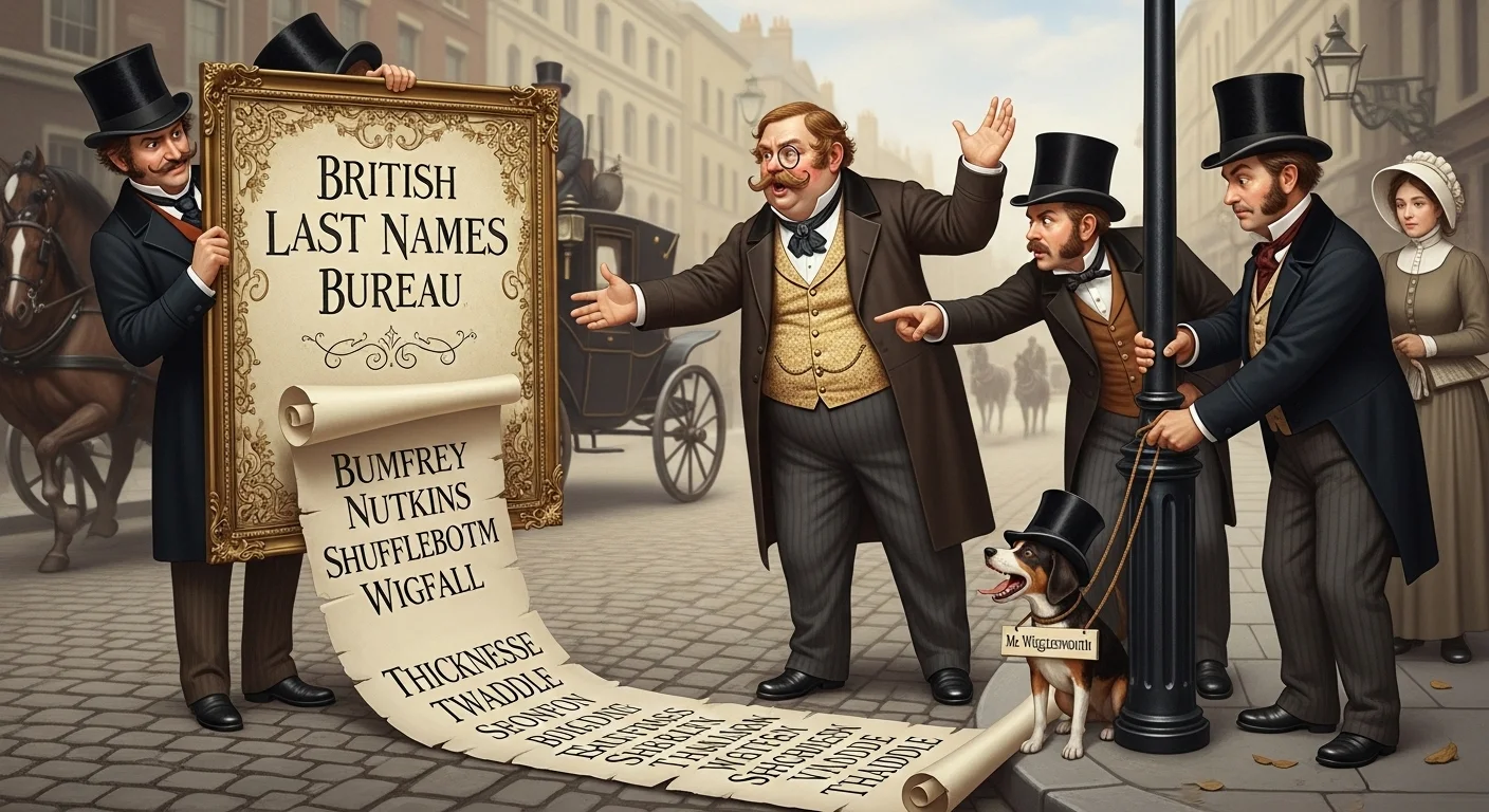 British Last Names 1800s (Victorian Era Style)