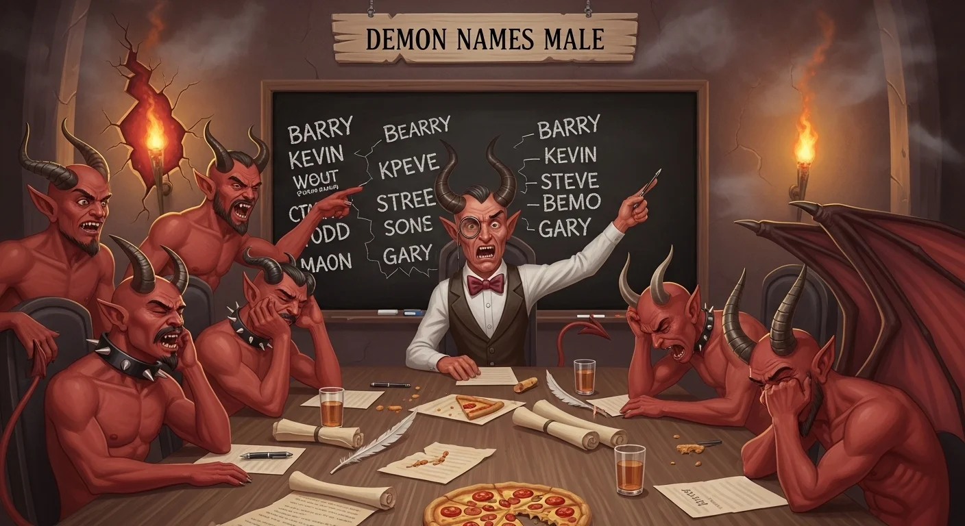 Demon Names Male