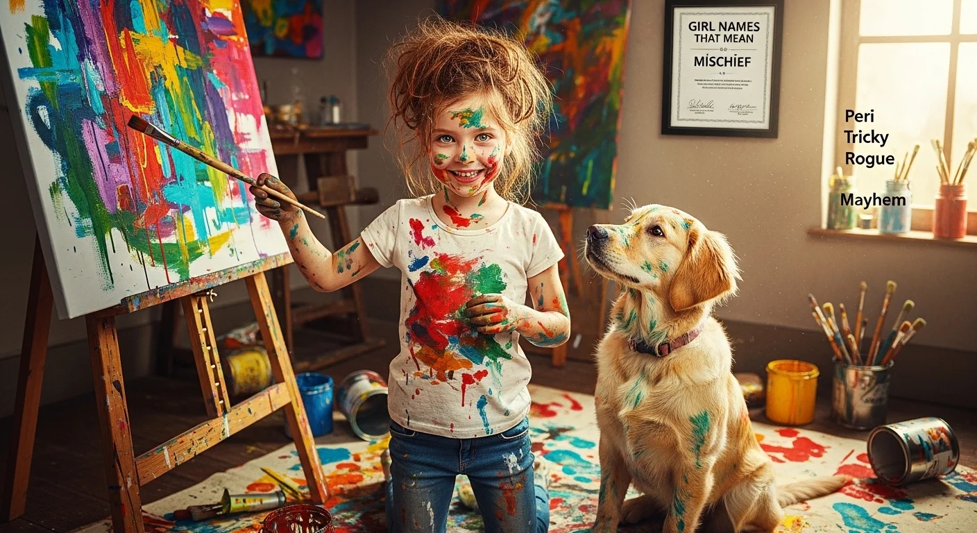 Girl Names That Mean Mischief