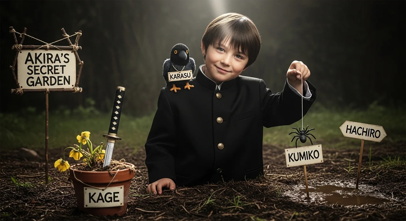 Japanese names with dark meanings boy