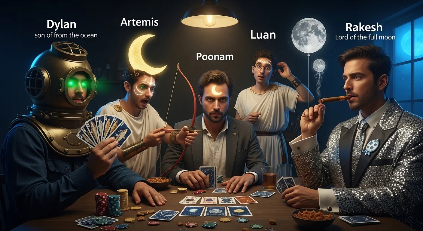 Male Names That Mean Night or Moon