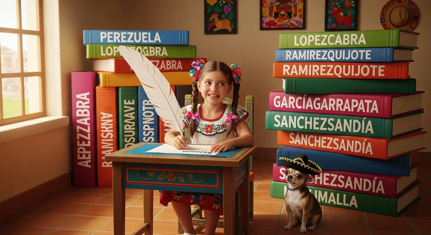 Mexican Last Names Girl