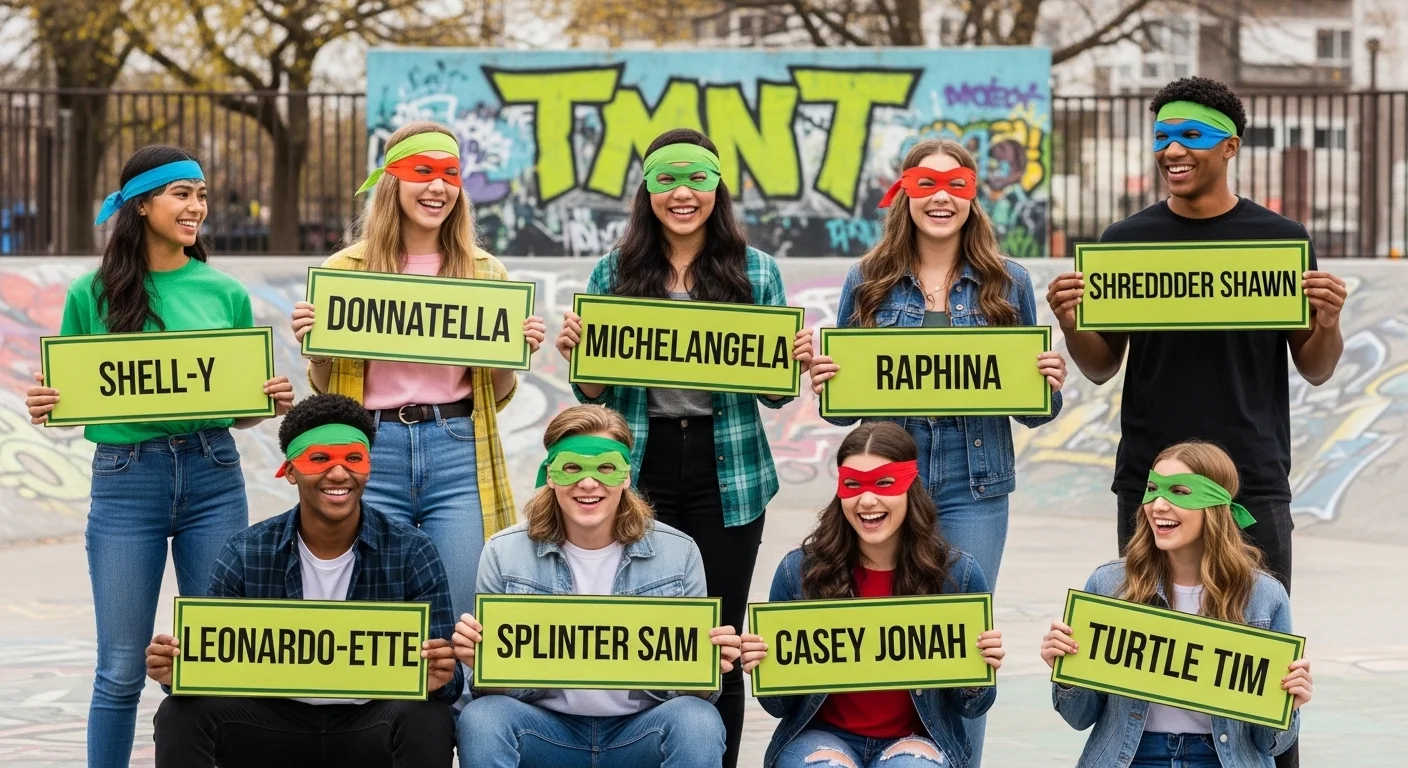 Teenage Mutant Ninja Turtle Names