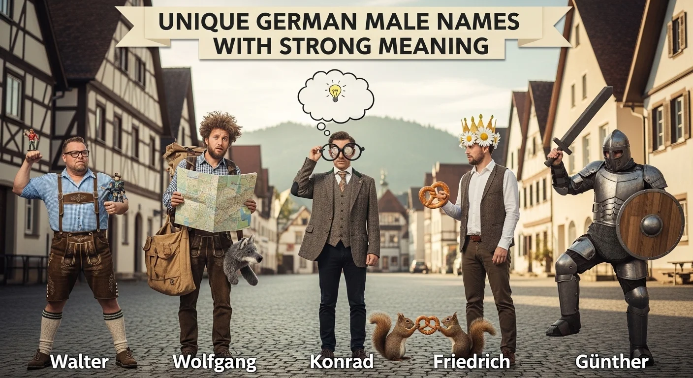 Unique German Male Names With Strong Meaning