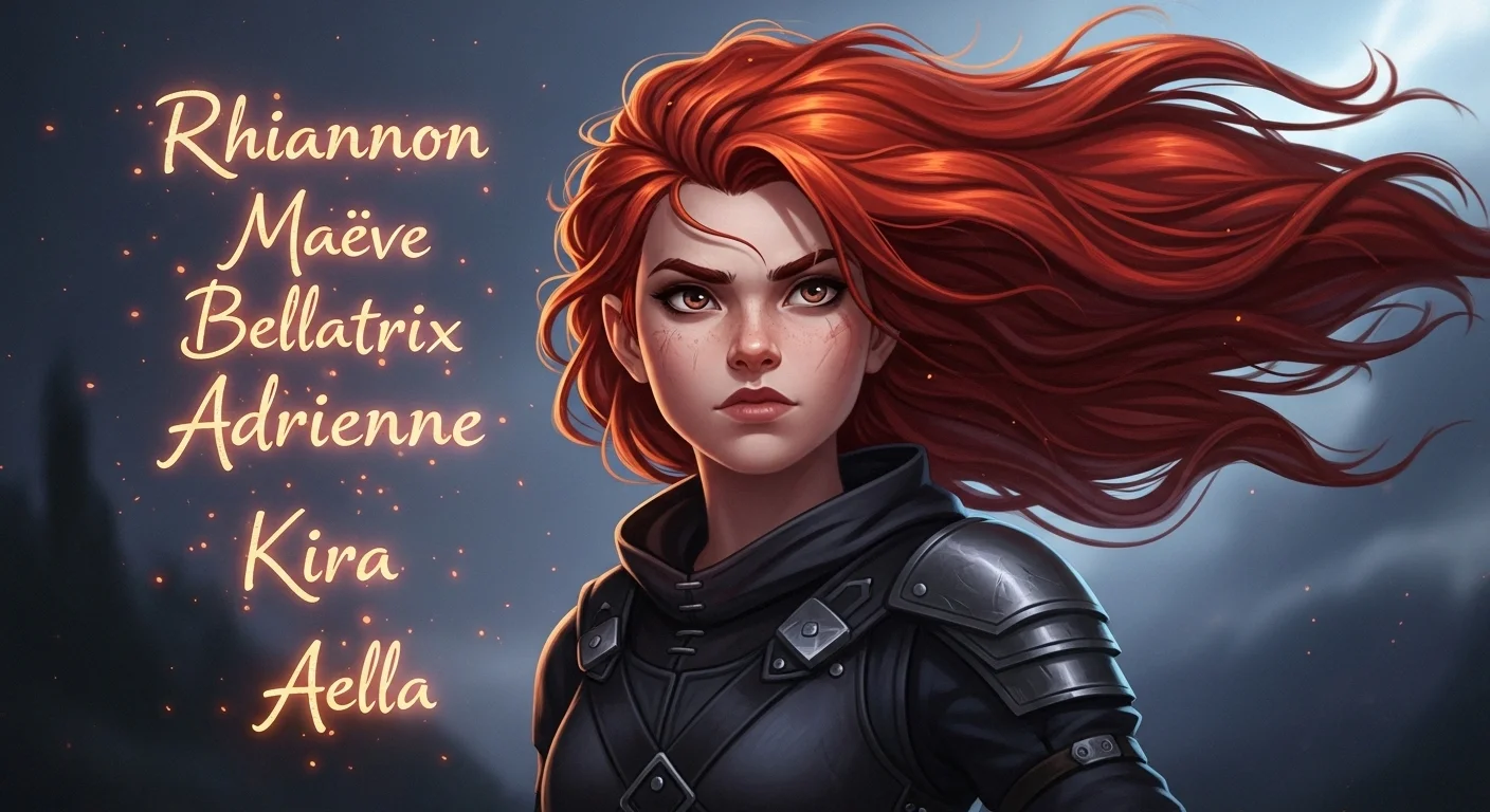Unique Girl Names That Mean Vengeance