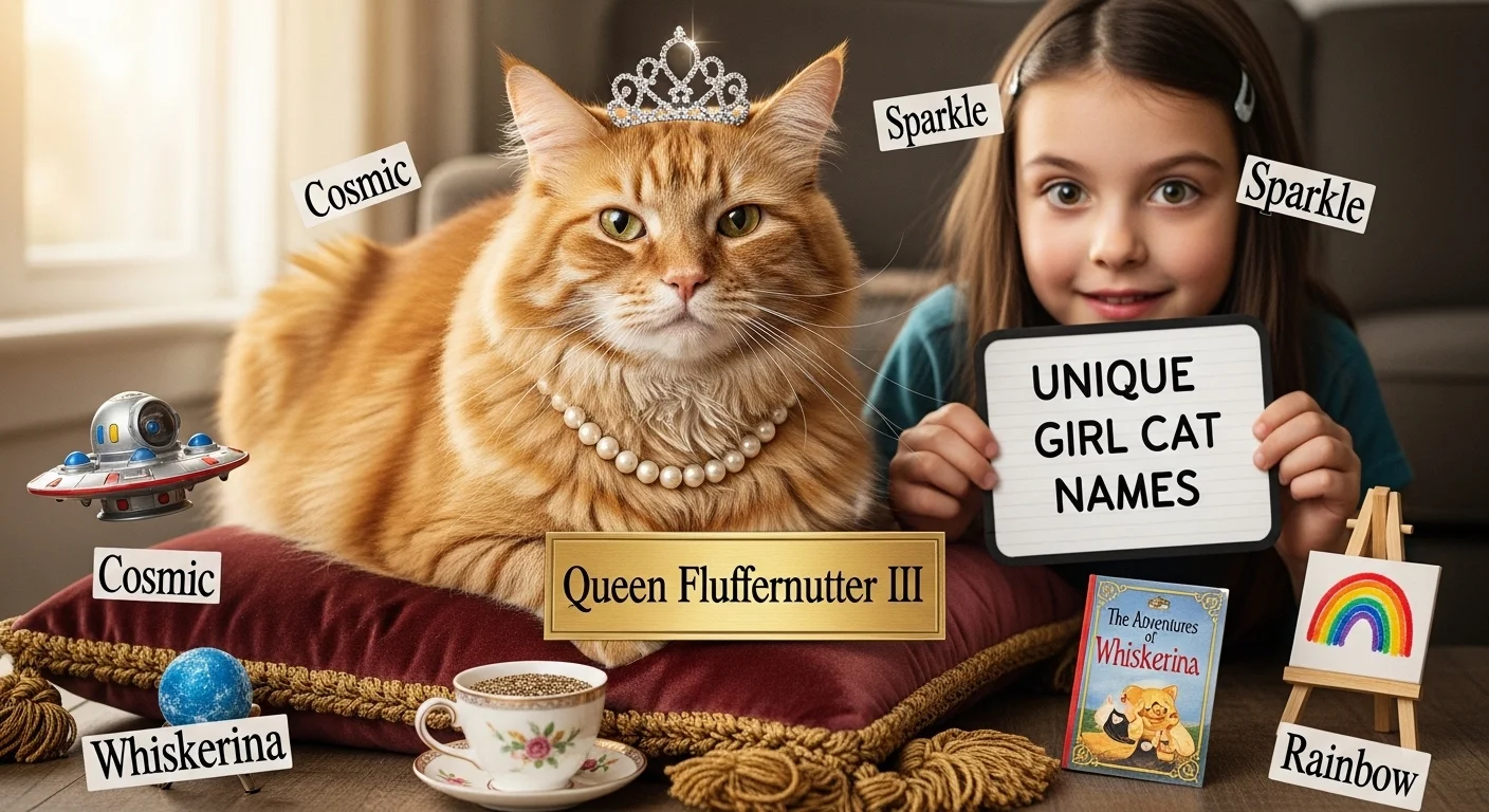 Unique girl cat names