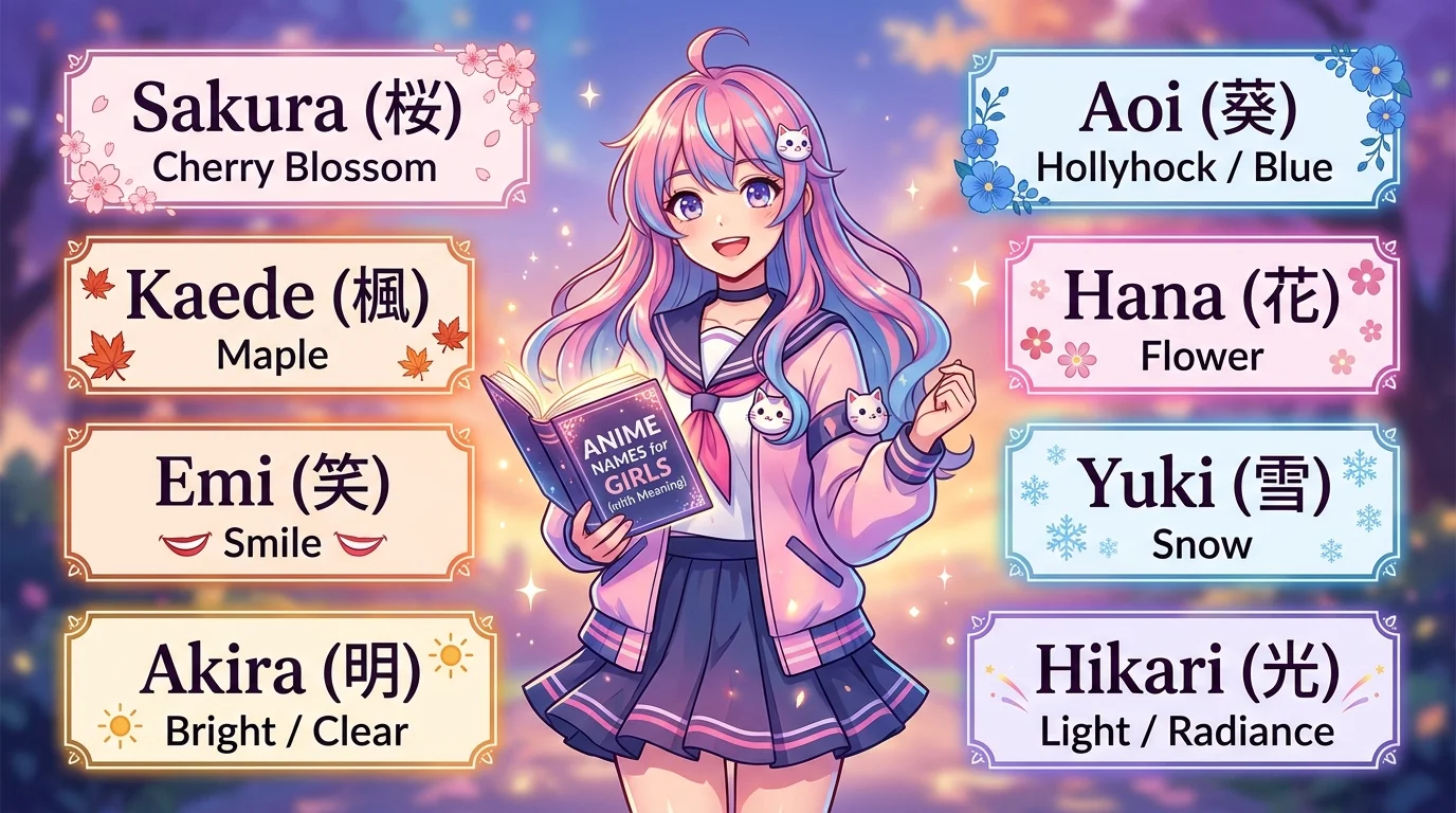 Anime Names Girl Meaning