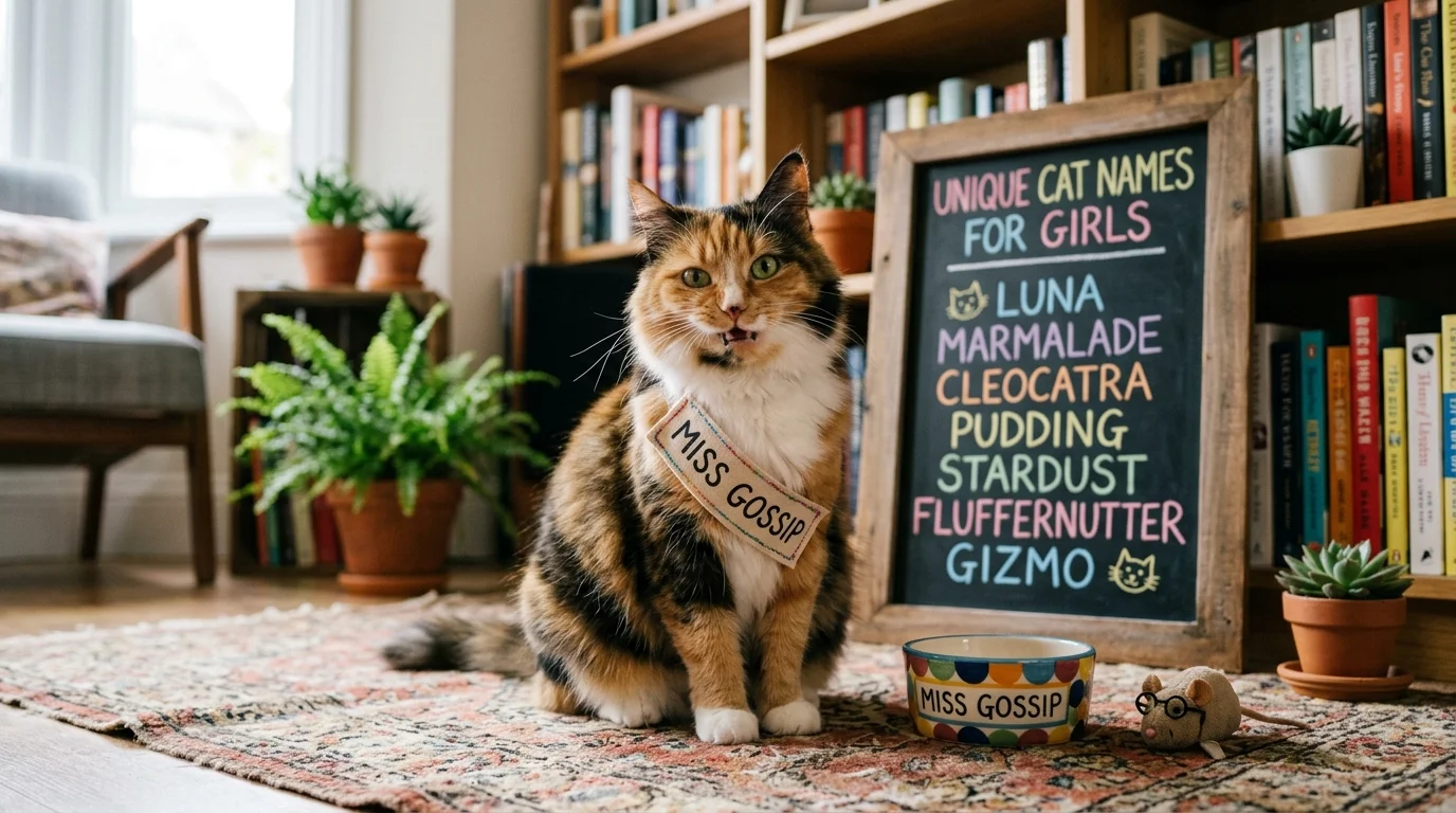 Unique Cat Names for Girls
