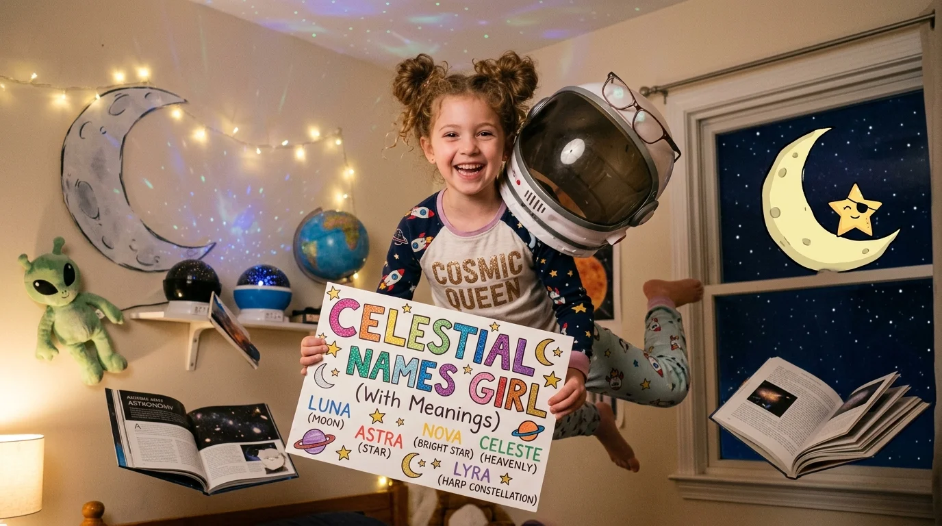 Celestial Names Girl (With Meanings)