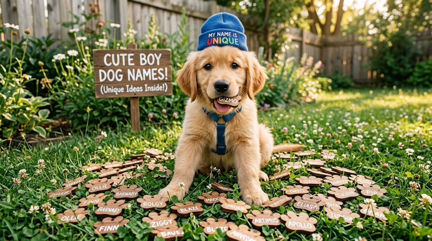 Cute Boy Dog Names Unique