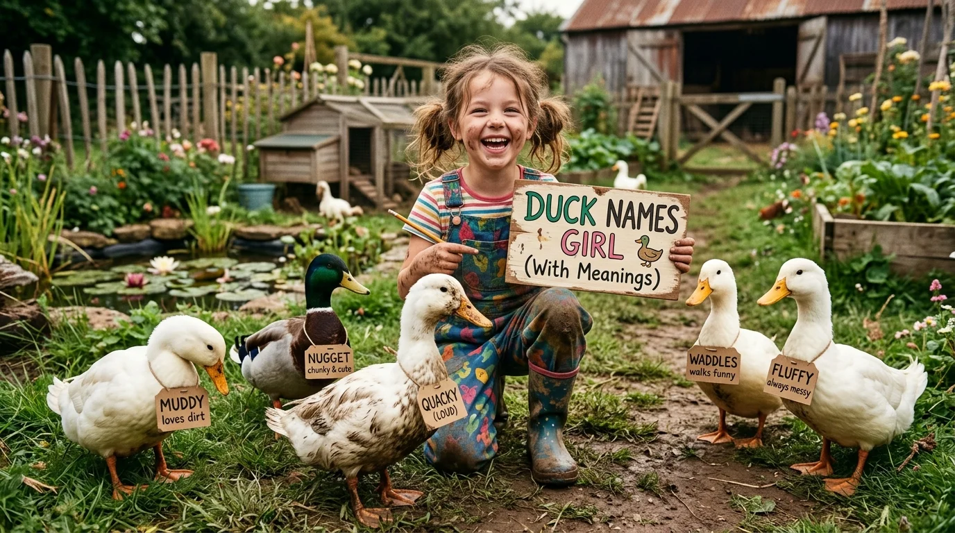 Duck Names Girl (With Meanings)