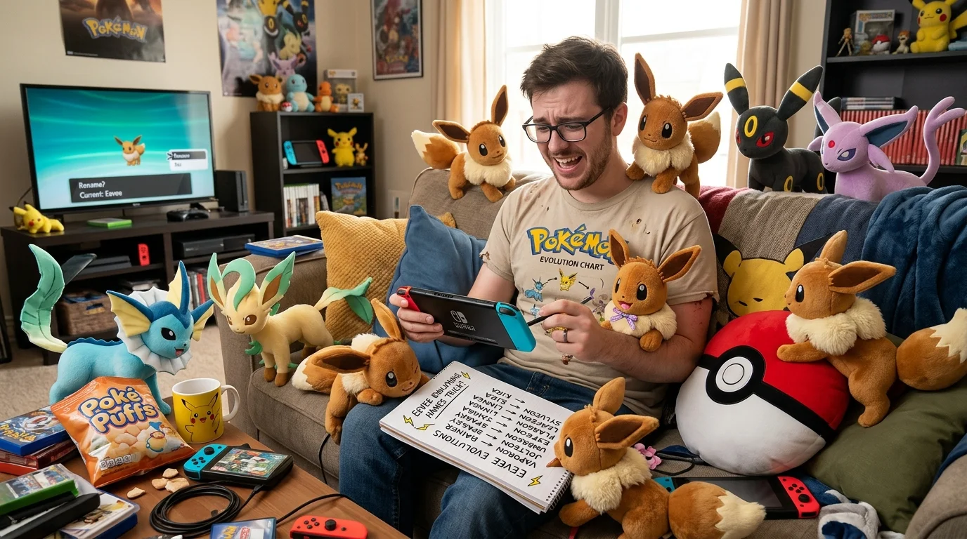 Eevee Evolutions Names Trick