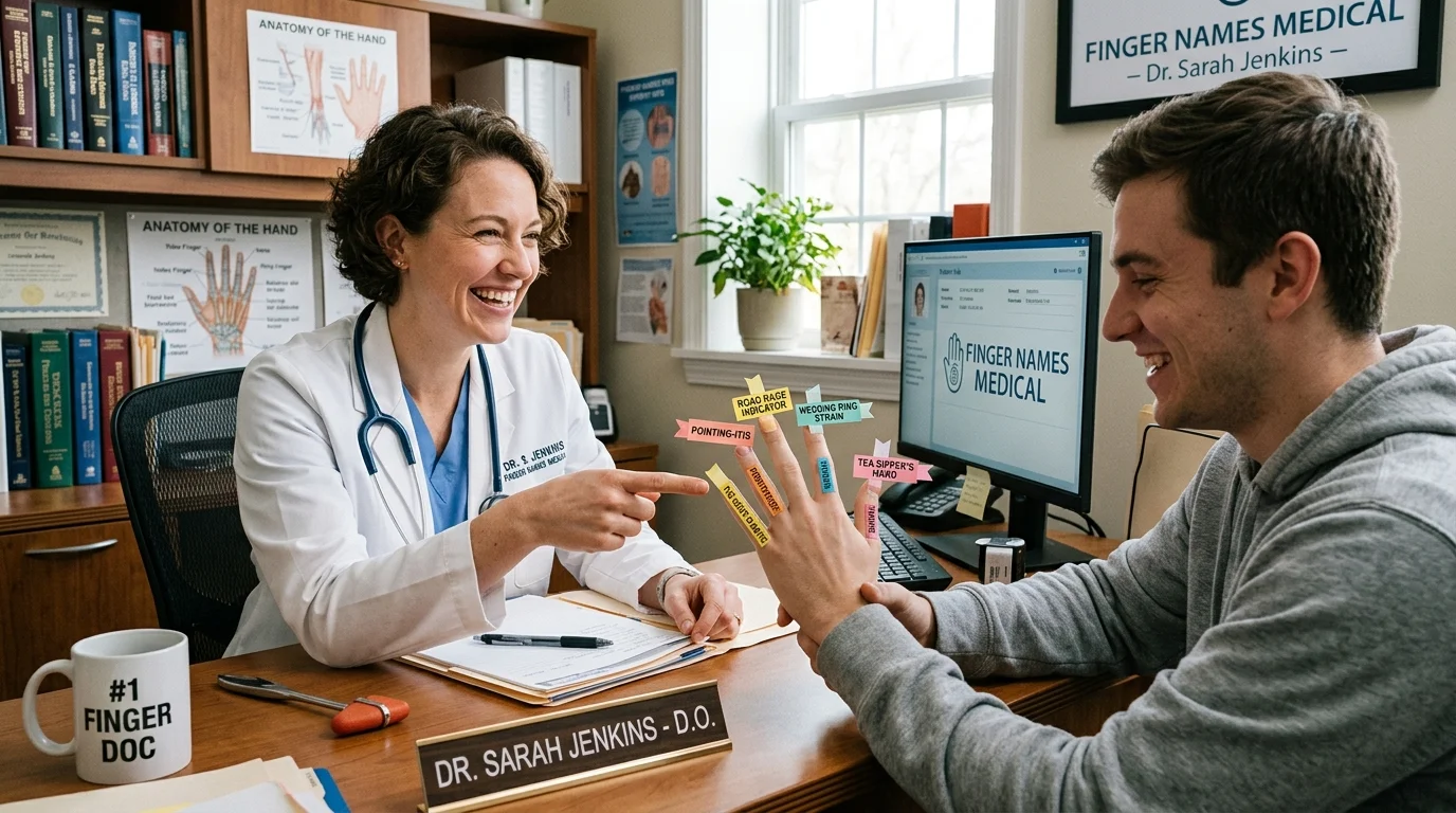 Finger Names Medical