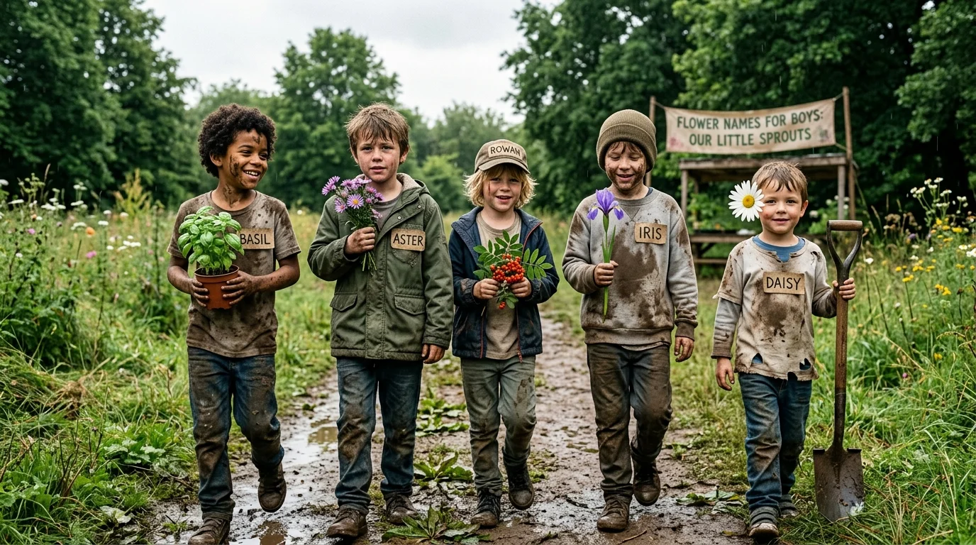 Flower Names for Boys