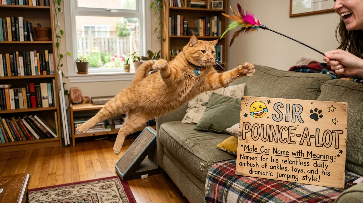 Funny Cat Names Boy with Meaning