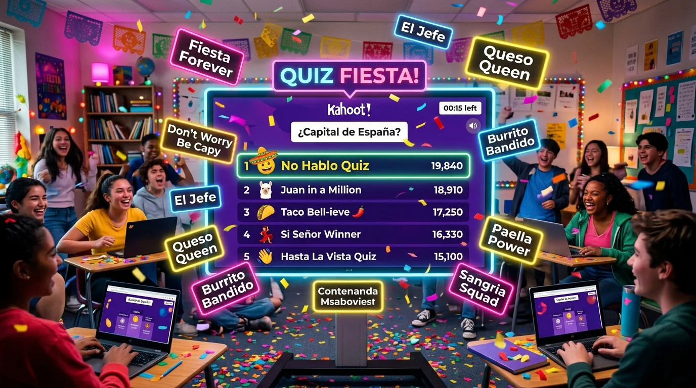 Funny Spanish Kahoot Names