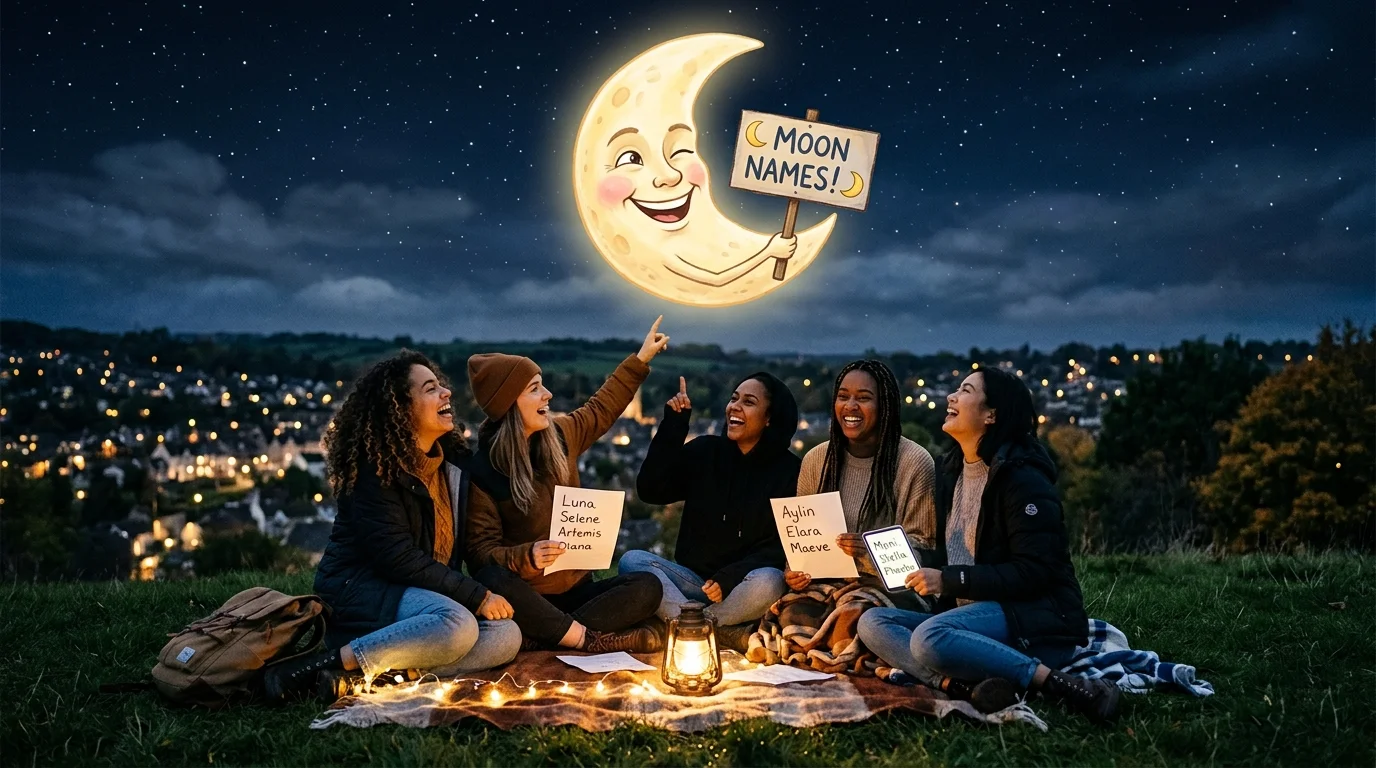 Girl Names That Mean Moon