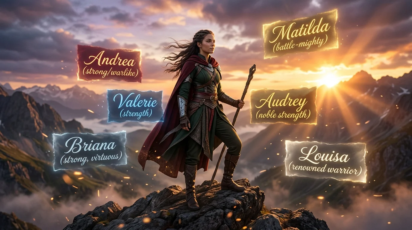 Girl Names That Mean Strong Fighter