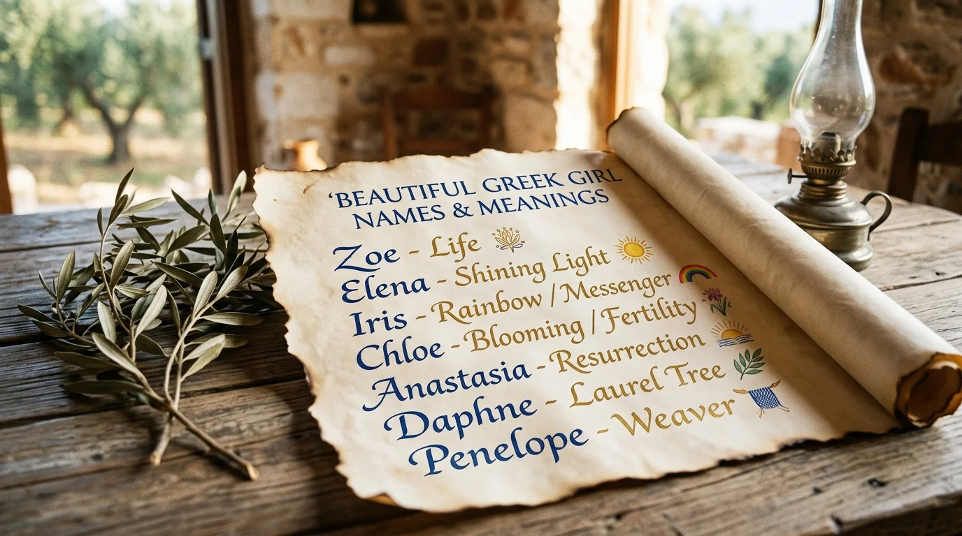 Greek Names Girl with Meaning