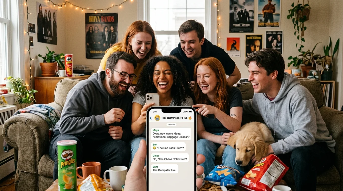 Group Chat Names for Friends