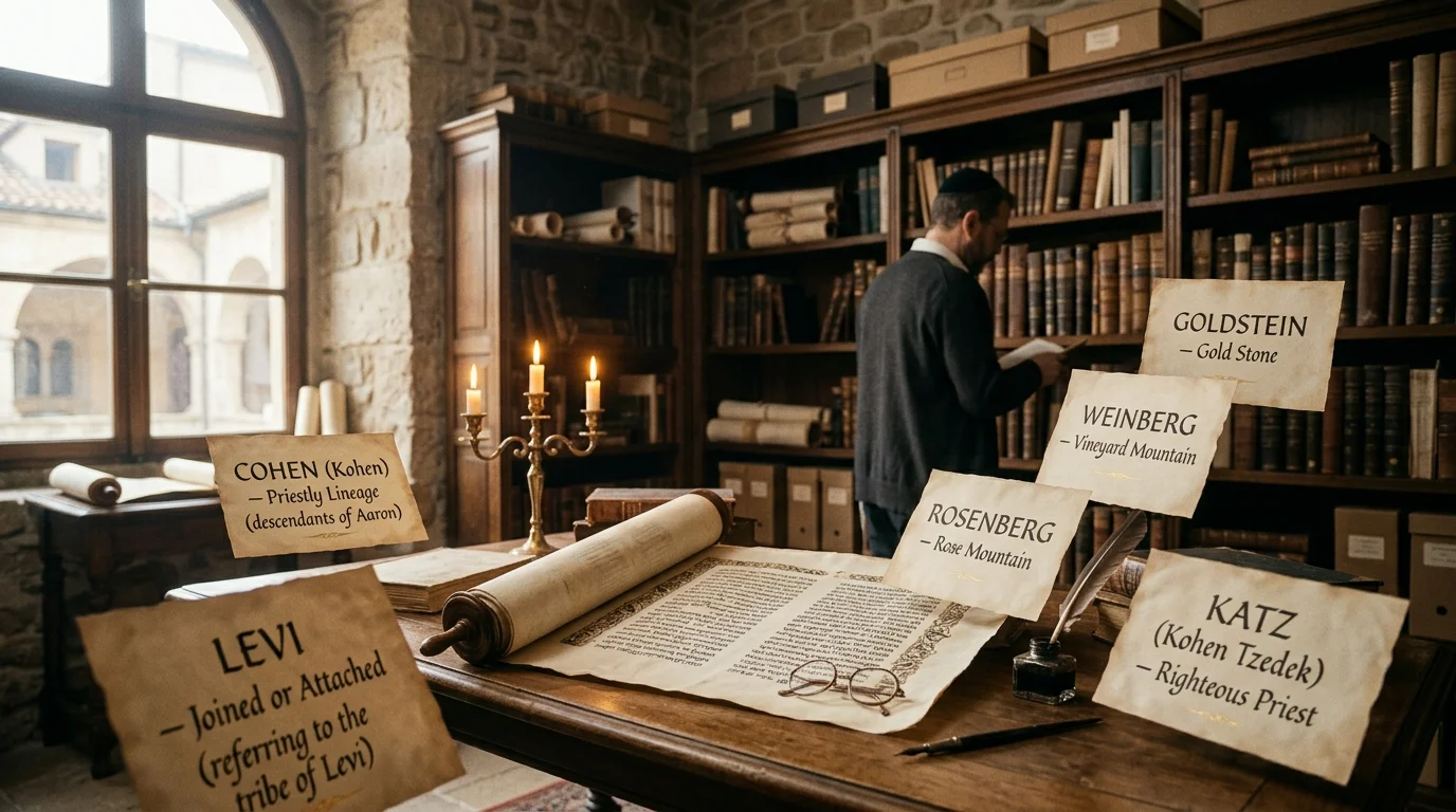 Jewish Last Names and Meanings