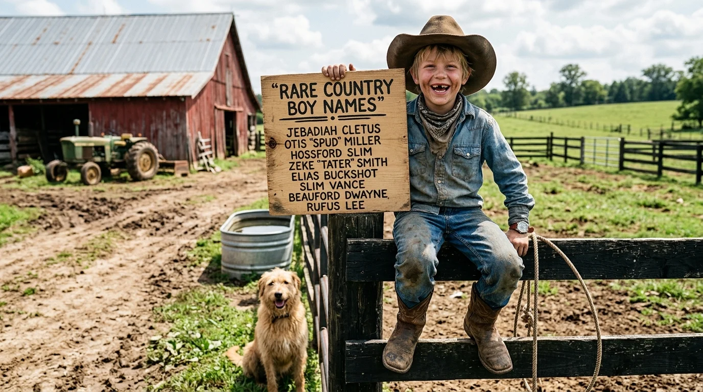 Rare Country Boy Names