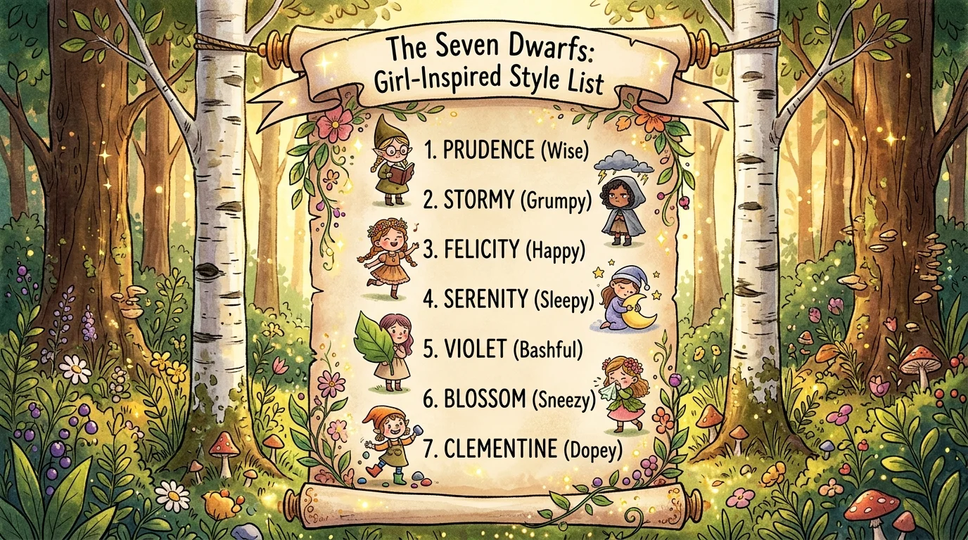 Seven Dwarfs Names (Girl-Inspired Style List)