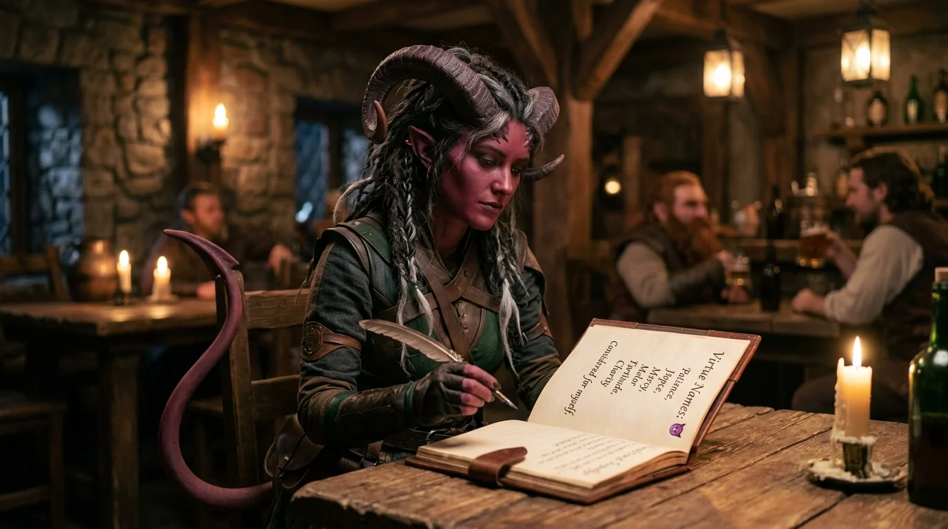 Tiefling Virtue Names