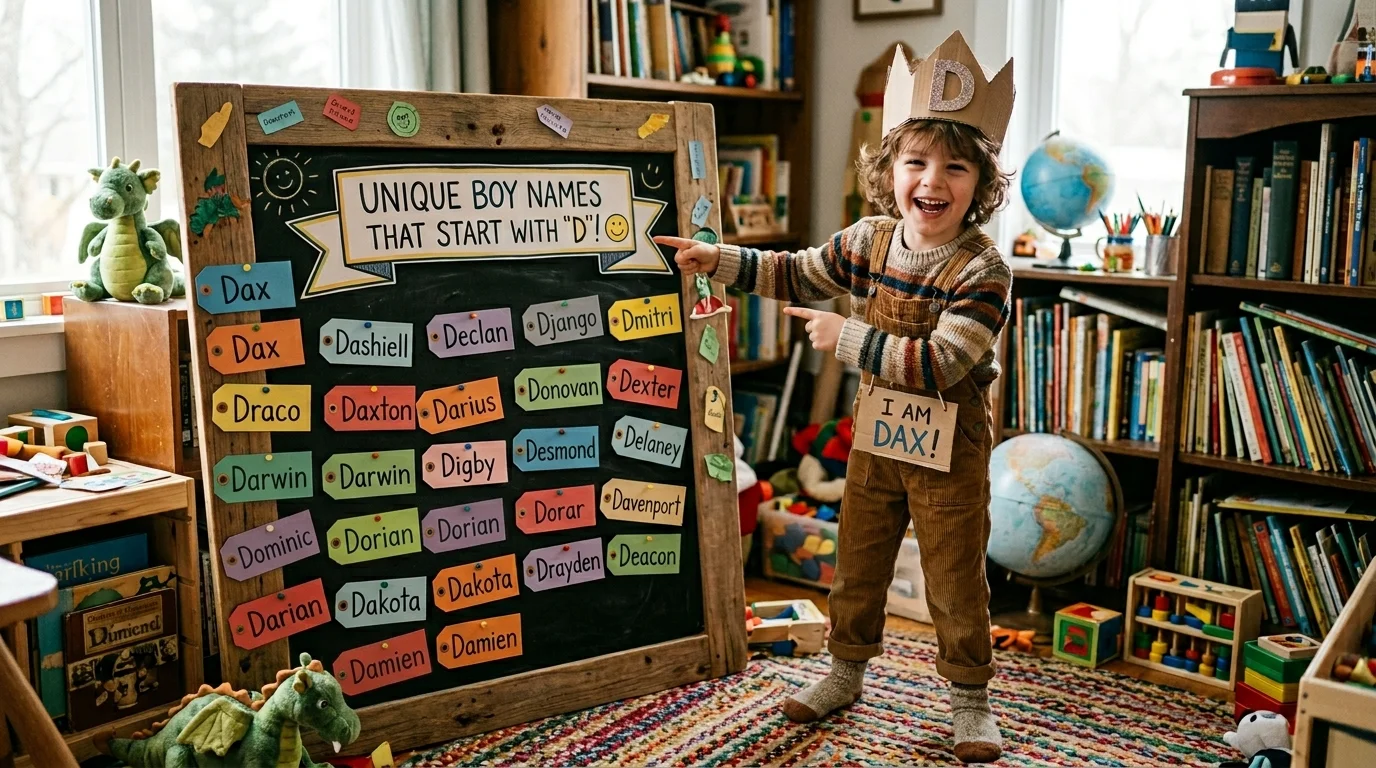 Unique Boy Names That Start With D