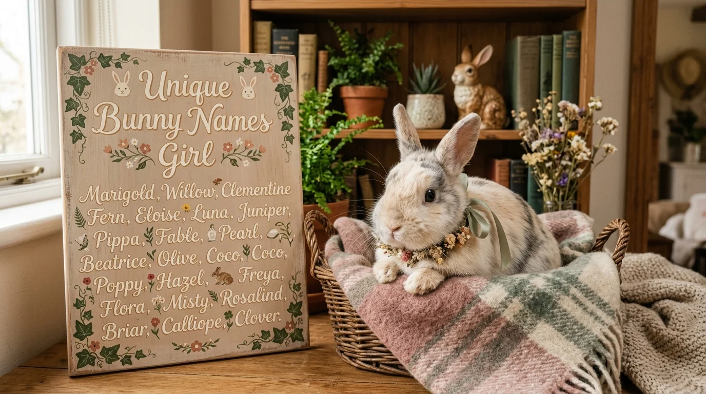 Unique Bunny Names Girl