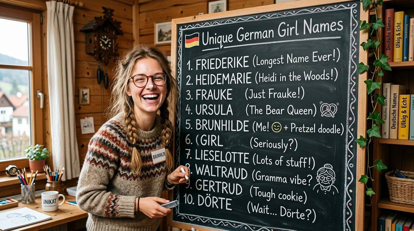 Unique German Girl Names with Meaning
