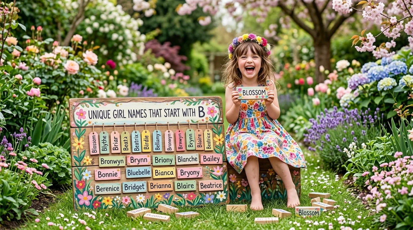 Unique Girl Names That Start With B