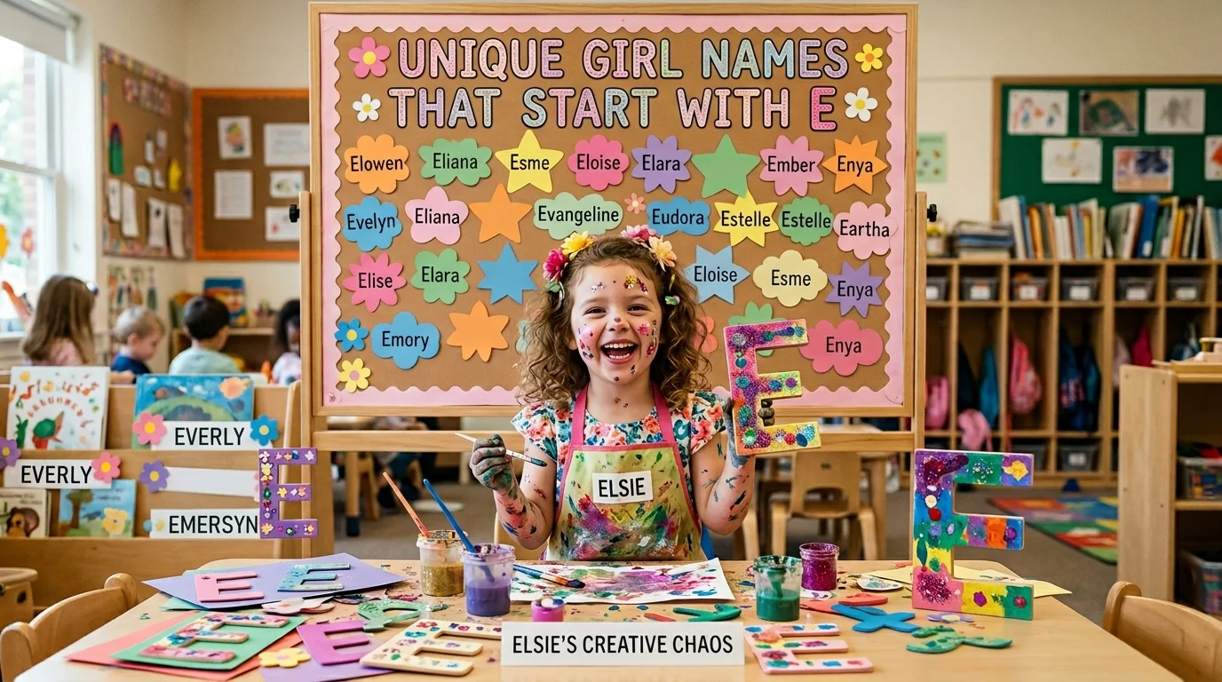 Unique Girl Names That Start With E