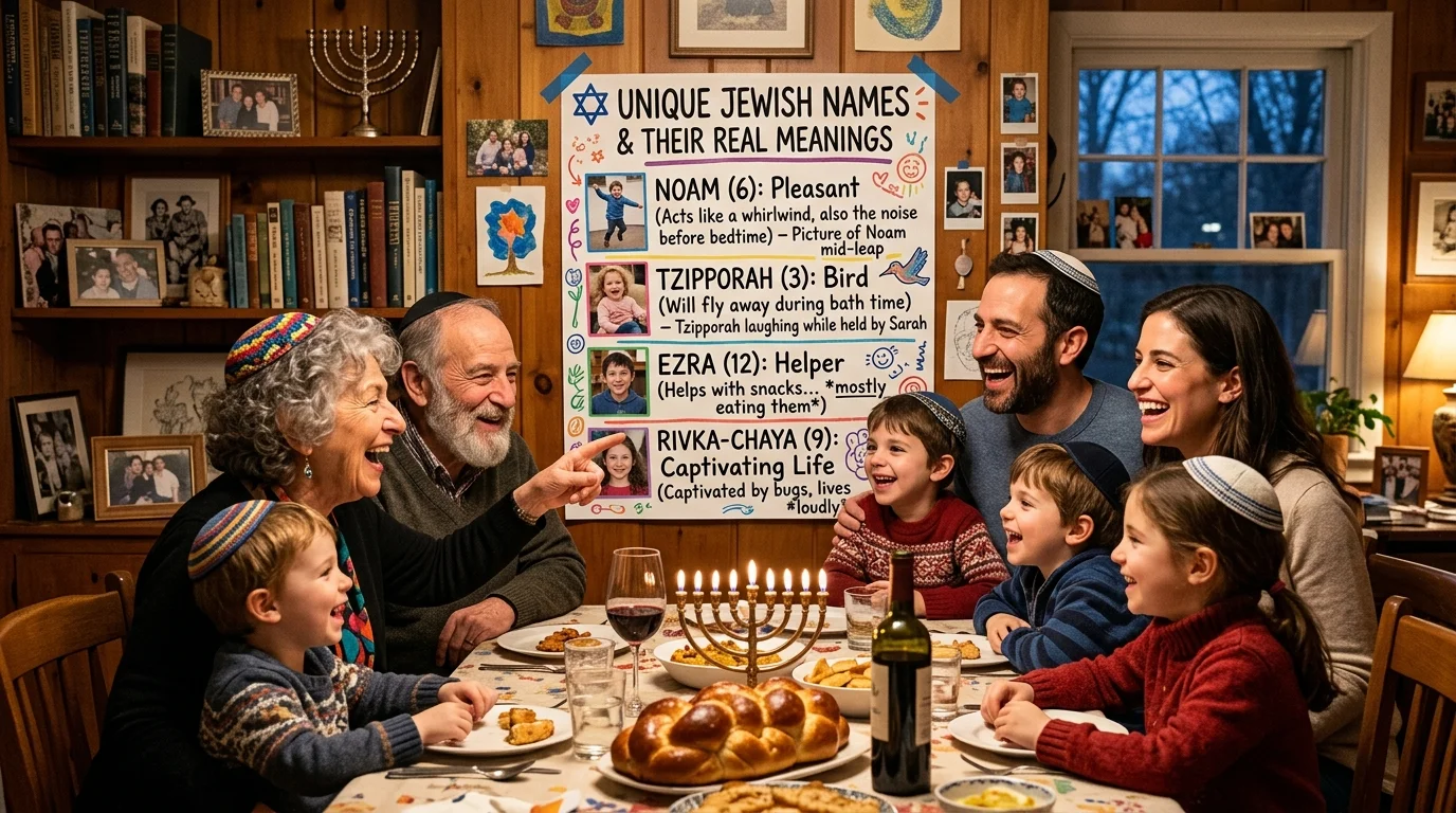 Unique Jewish Names With Meaning