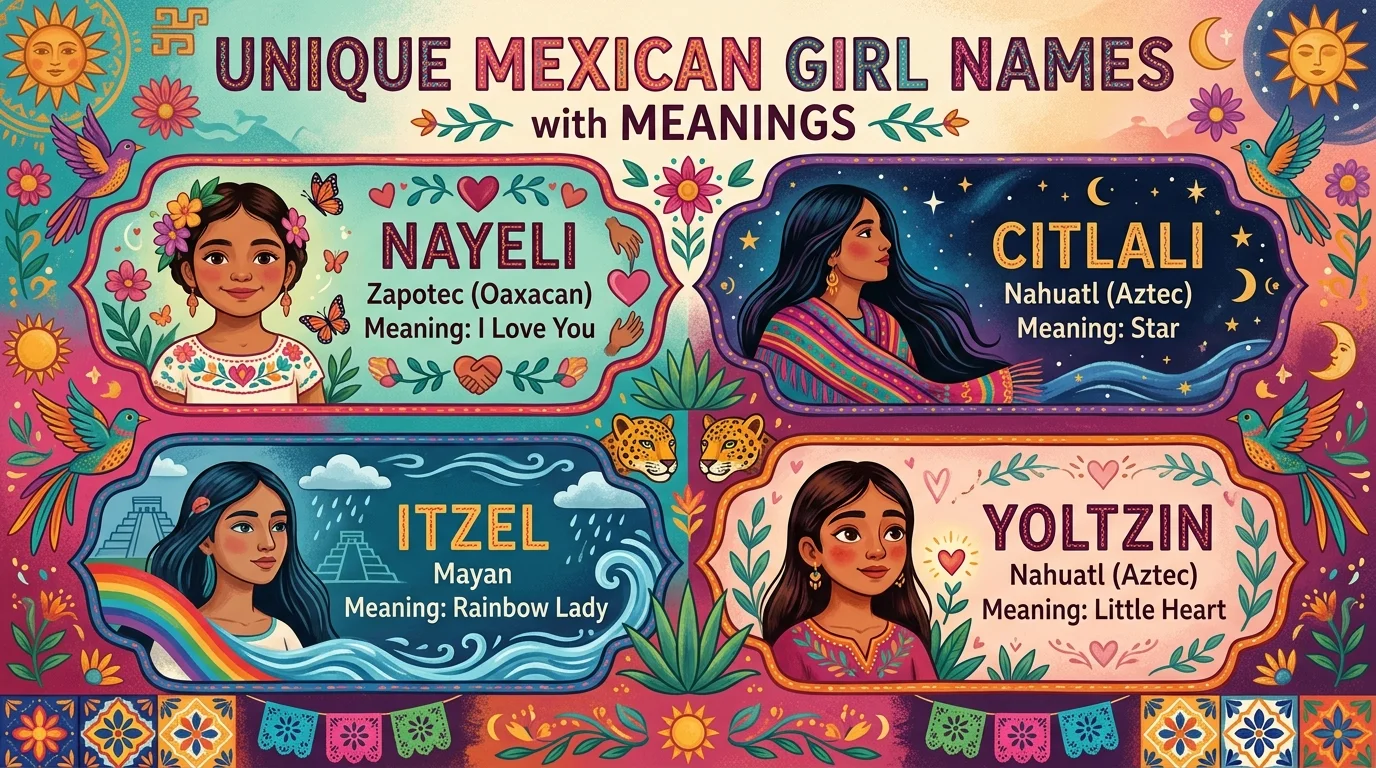 Unique Mexican Girl Names with Meaning