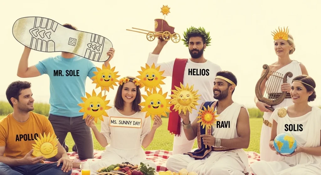 Last Names That Mean Sun