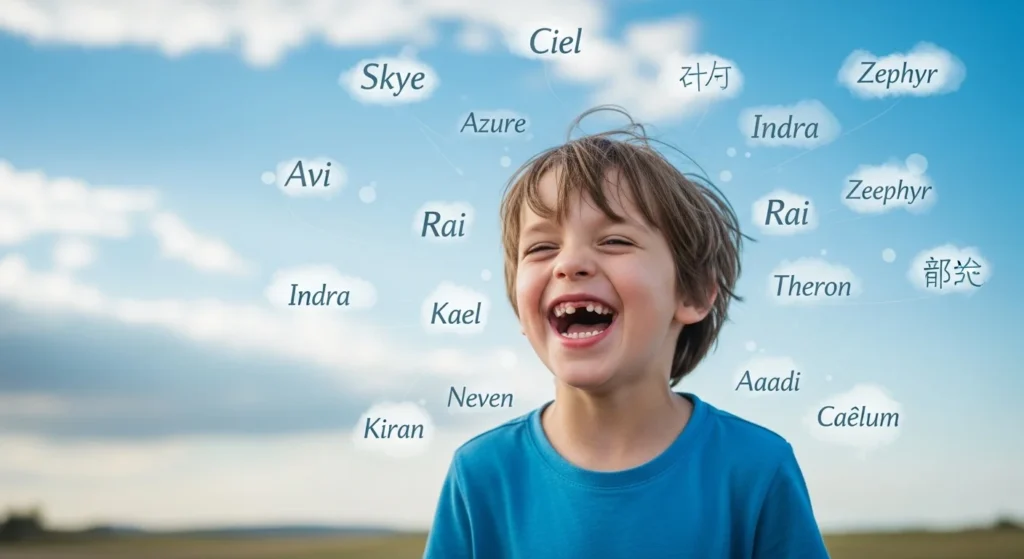 boy names that mean sky