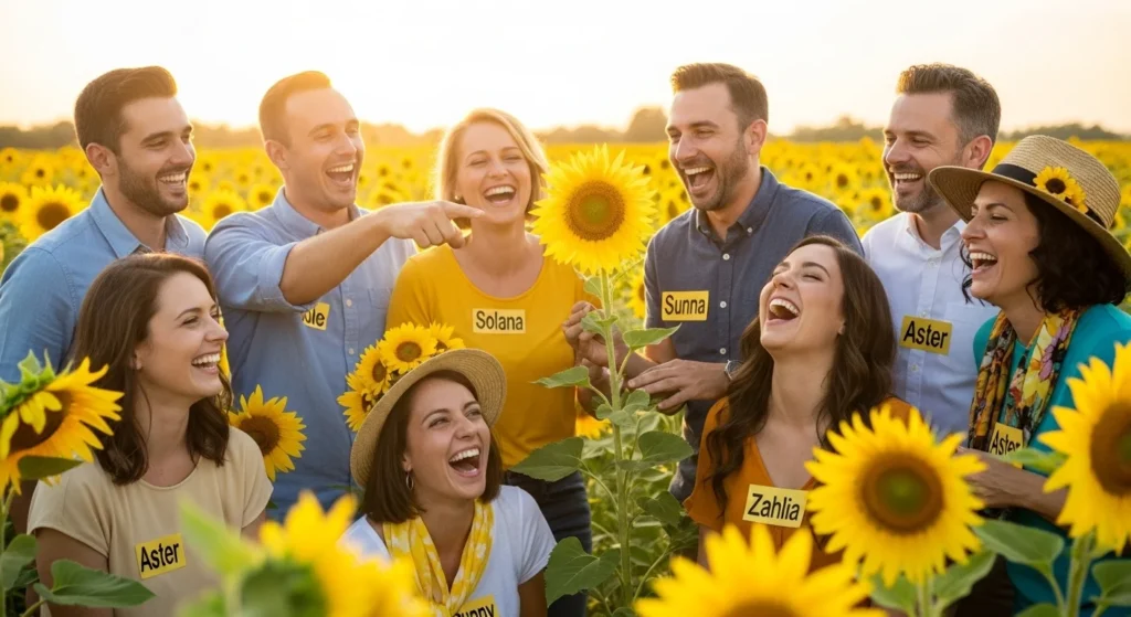 names that mean sunflower