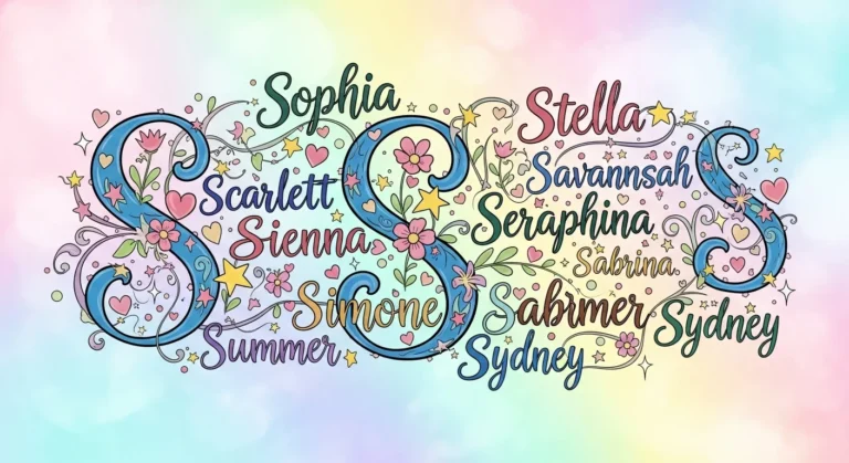 Girl Names That Start With S
