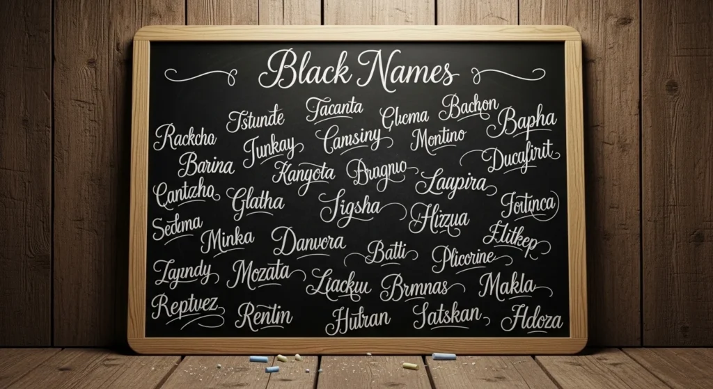 black names