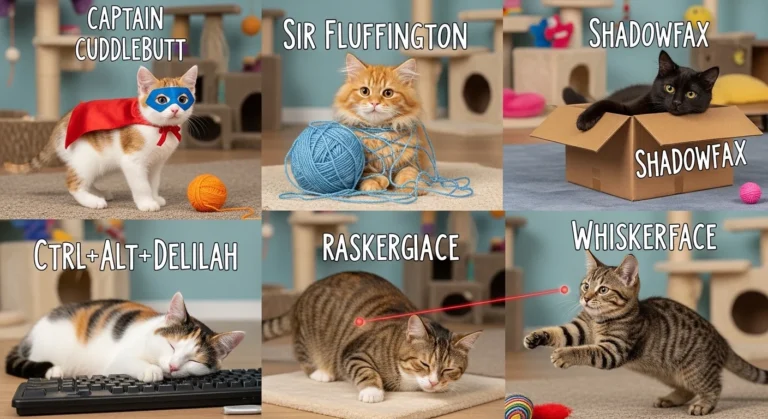 funny cat names