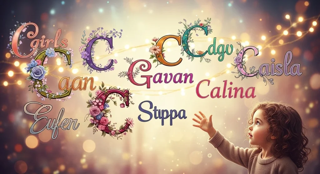 girl names that start with c