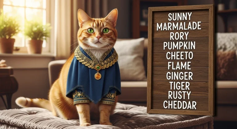orange cat names