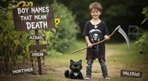 Boy Names That Mean Death