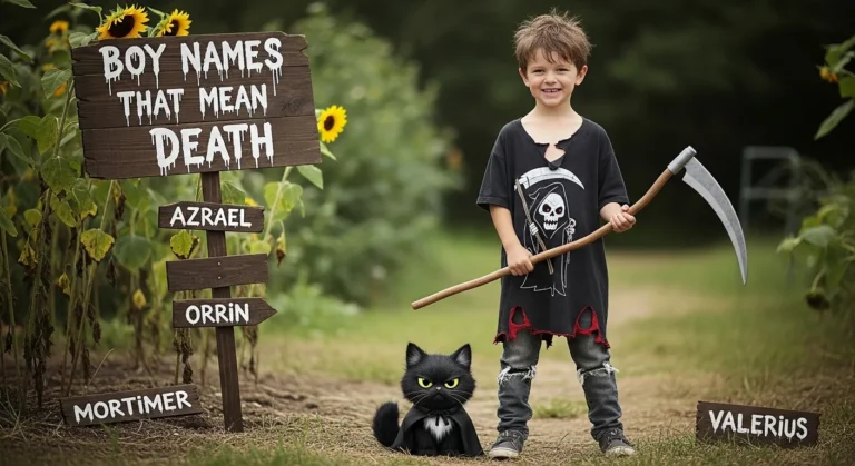 Boy Names That Mean Death